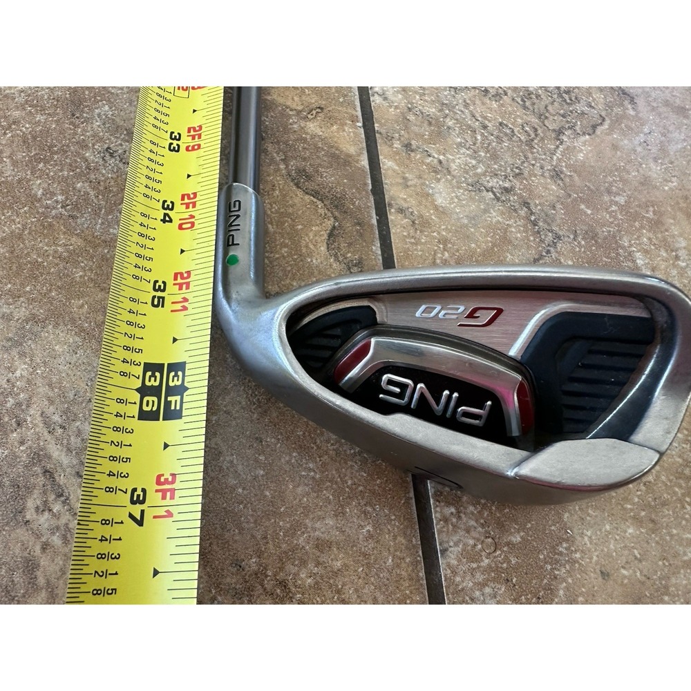 Ping G20 Geeen Dot U Iron TFC 169 Graphite Stiff Flex Right Hand - Picture 5 of 9